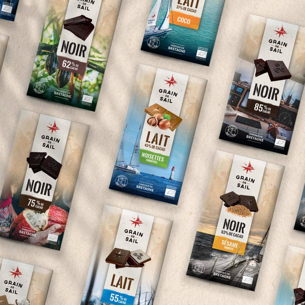 packagings chocolats