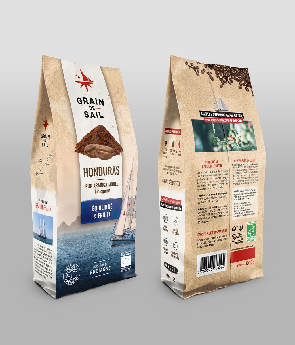 design packaging café